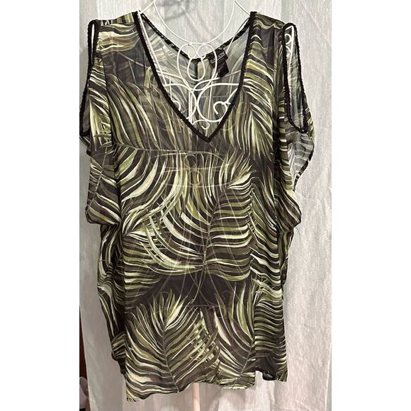 Beautiful Women's Beach Scene Jasmine Shoulder Slit Cover-Up size 1X
by Beach Sc - Picture 1 of 4